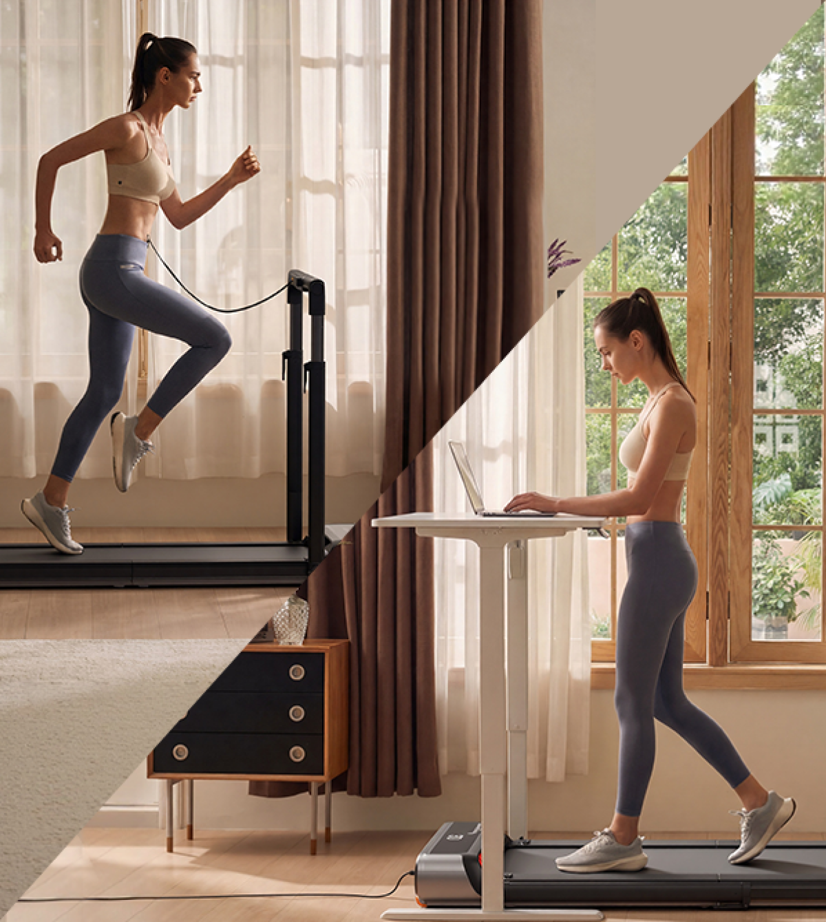 ĐI BỘ & CHẠY BỘ 2 in 1